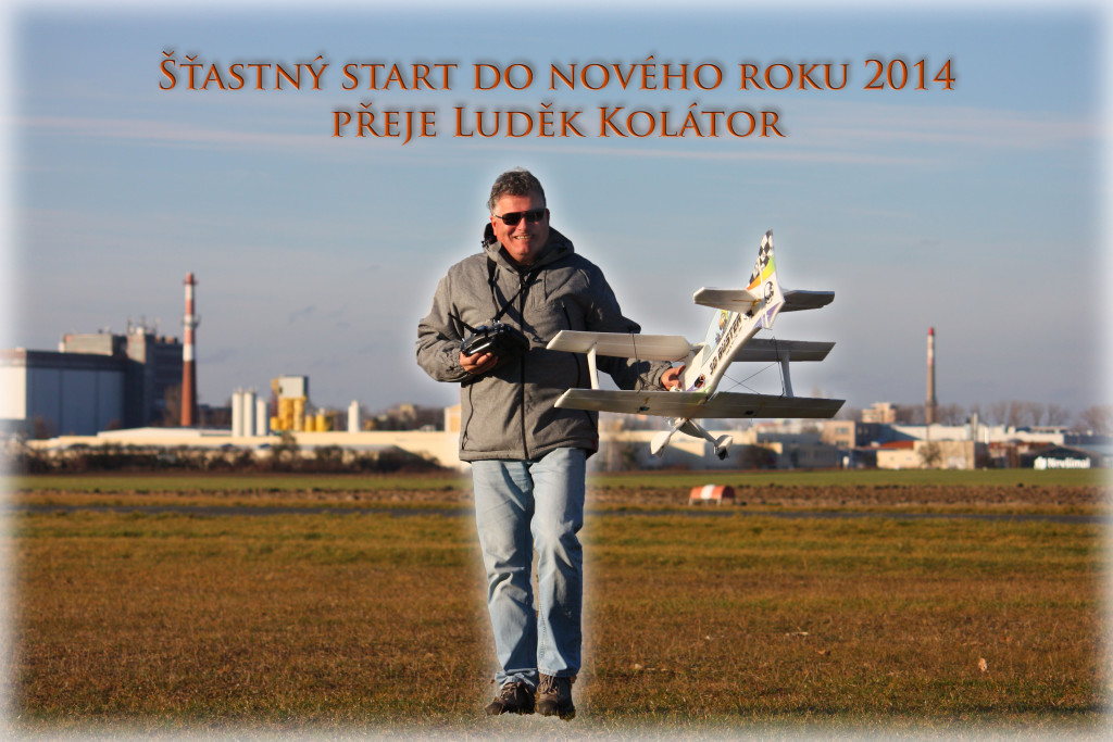Šťastný start do nového roku 2014 přeje Luděk Kolátor